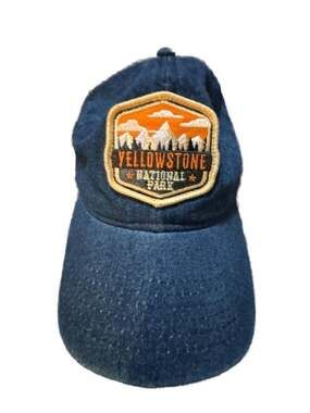 National Park Foundation Yellowstone Denim Baseball Cap Hat